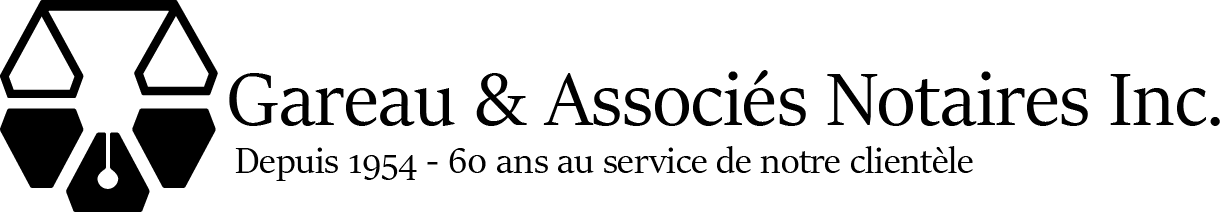 Logo - Gareau & Associés Notaires Inc.